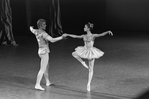 New York City Ballet production of "Jewels" (Diamonds), with Merrill Ashley and Peter Martins, choreography by George Balanchine (New York)