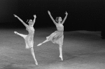 New York City Ballet production of "Dances at a Gathering" with Patricia McBride and Sara Leland, choreography by Jerome Robbins (New York)
