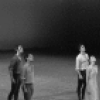 New York City Ballet production of "Dances at a Gathering" with John Prinz, John Clifford, Edward Villella, Patricia McBride, Sara Leland, Violette Verdy, Allegra Kent, Kay Mazzo and Robert Maiorano, choreography by Jerome Robbins (New York)