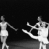 New York City Ballet production of "Concerto Barocco" with Patricia McBride and Suki Schorer, choreography by George Balanchine (New York)