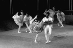 New York City Ballet production of "Bugaku" with Allegra Kent and Arthur Mitchell, choreography by George Balanchine (New York)