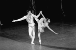 New York City Ballet production of "Jewels" (Diamonds) with Kay Mazzo and Jacques d'Amboise, choreography by George Balanchine (New York)