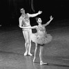 New York City Ballet production of "Jewels" (Diamonds) with Kay Mazzo and Jacques d'Amboise, choreography by George Balanchine (New York)