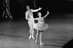 New York City Ballet production of "Jewels" (Diamonds) with Kay Mazzo and Jacques d'Amboise, choreography by George Balanchine (New York)