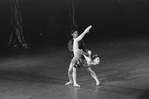 New York City Ballet production of "Jewels" (Rubies) with Patricia McBride and John Clifford, choreography by George Balanchine (New York)