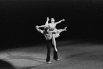 New York City Ballet production of "Who Cares?" with Patricia McBride and Jacques d'Amboise, choreography by George Balanchine (New York)