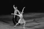 New York City Ballet production of "Who Cares?" with Patricia McBride and Jacques d'Amboise, choreography by George Balanchine (New York)