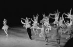 New York City Ballet production of "Who Cares?" with Marnee Morris, Jacques d'Amboise, Patricia McBride and Karin von Aroldingen, choreography by George Balanchine (New York)