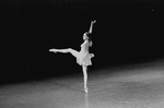 New York City Ballet production of "Tschaikovsky suite no. 1", ("Reveries"), with Gelsey Kirkland, choreography by John Clifford (New York)