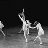 New York City Ballet production of "Tschaikovsky suite no. 1", ("Reveries"), with Johnna Kirkland and Gelsey Kirkland, choreography by John Clifford (New York)