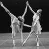 New York City Ballet production of "Tschaikovsky suite no. 1", ("Reveries"), with Johnna Kirkland and Gelsey Kirkland, choreography by John Clifford (New York)