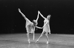 New York City Ballet production of "Tschaikovsky suite no. 1", ("Reveries"), with Johnna Kirkland and Gelsey Kirkland, choreography by John Clifford (New York)