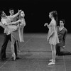 New York City Ballet production of "Tschaikovsky suite no. 1", ("Reveries"), John Clifford with Johnna Kirkland and Conrad Ludlow, Gelsey Kirkland and Anthony Blum, choreography by John Clifford (New York)