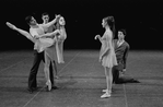 New York City Ballet production of "Tschaikovsky suite no. 1", ("Reveries"), John Clifford with Johnna Kirkland and Conrad Ludlow, Gelsey Kirkland and Anthony Blum, choreography by John Clifford (New York)
