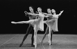 New York City Ballet production of "Tschaikovsky suite no. 1", ("Reveries"), with Gelsey Kirkland and Anthony Blum, Johnna Kirkland and Conrad Ludlow, choreography by John Clifford (New York)