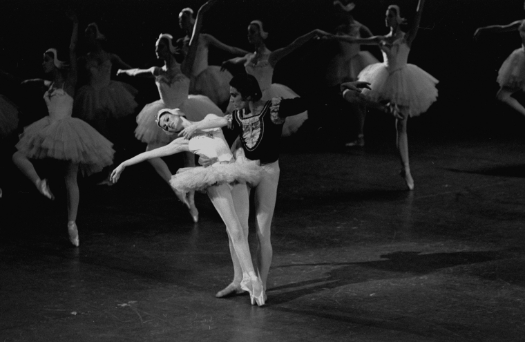 New York City Ballet Production Of Swan Lake With Patricia Mcbride And Jean Pierre Bonnefous 