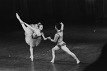 New York City Ballet production of "Theme and variations" with Gelsey Kirkland and Edward Villella, choreography by George Balanchine (New York)