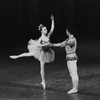 New York City Ballet production of "Theme and variations" with Gelsey Kirkland and Edward Villella, choreography by George Balanchine (New York)