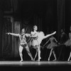 New York City Ballet production of "Theme and variations" with Gelsey Kirkland and Edward Villella, choreography by George Balanchine (New York)