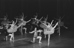 New York City Ballet production of "Theme and variations" with Gelsey Kirkland and Edward Villella, choreography by George Balanchine (New York)