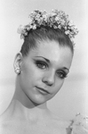 New York City Ballet production of "Theme and variations" close-up of Gelsey Kirkland in costume, choreography by George Balanchine (New York)