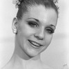 New York City Ballet production of "Theme and variations" close-up of Gelsey Kirkland in costume, choreography by George Balanchine (New York)