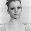 New York City Ballet production of "Theme and variations" close-up of Gelsey Kirkland in costume, choreography by George Balanchine (New York)