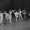 New York City Ballet production "Divertimento No. 15" with Frank Ohman, Carol Sumner, Peter Martins, Merrill Ashley and Earle Sieveling, choreography by George Balanchine (New York)