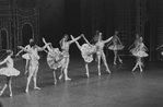 New York City Ballet production "Divertimento No. 15" with Frank Ohman, Carol Sumner, Peter Martins, Merrill Ashley and Earle Sieveling, choreography by George Balanchine (New York)