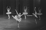 New York City Ballet production "Divertimento No. 15" with Carol Sumner and Merrill Ashley, choreography by George Balanchine (New York)