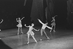 New York City Ballet production of "Who Cares?" with Delia Peters and Deni Lamont, choreography by George Balanchine (New York)