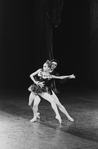 New York City Ballet production "Jewels" (Rubies) with Suki Schorer and Edward Villella, choreography by George Balanchine (New York)