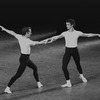 New York City Ballet production "Agon" with Richard Rapp and Earle Sieveling, choreography by George Balanchine (New York)