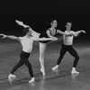 New York City Ballet production "Agon" with Richard Rapp, Gloria Govrin and Earle Sieveling, choreography by George Balanchine (New York)