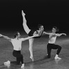 New York City Ballet production "Agon" with Richard Rapp, Gloria Govrin and Earle Sieveling, choreography by George Balanchine (New York)
