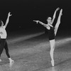 New York City Ballet production "Agon" with Richard Rapp, Earle Sieveling and Gloria Govrin, choreography by George Balanchine (New York)