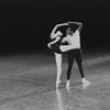 New York City Ballet production "Agon" with Kay Mazzo and Arthur Mitchell, choreography by George Balanchine (New York)