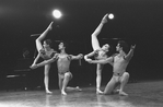 New York City Ballet production of "Concerto for Two Solo Pianos" with Colleen Neary and James Bogan, Gelsey Kirkland and John Clifford, choreography by Richard Tanner (New York)