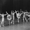 New York City Ballet production of "Divertimento No. 15" with Frank Ohman, Carol Sumner, Peter Martins, Merrill Ashley and Bruce Wells, choreography by George Balanchine (New York)