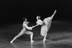 New York City Ballet production of "Donizetti Variations" with Kay Mazzo and Edward Villella, choreography by George Balanchine (New York)