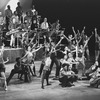 New York City Ballet production of "Concerto for Jazz Band and Orchestra" (One performance only Benefit for NYCB) with dancers from New York City Ballet and Dance Theatre of Harlem, choreography by George Balanchine and Arthur Mitchell (New York)