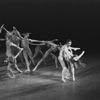 New York City Ballet production of "PAMTGG" (Pan Am Makes the Going Great) with Karin von Aroldingen and Frank Ohman, choreography by George Balanchine (New York)