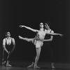 New York City Ballet production of "The Goldberg Variations" with John Clifford, Gelsey Kirkland and Robert Weiss, choreography by Jerome Robbins (New York)