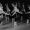 New York City Ballet production of "The Goldberg Variations" with Sara Leland, Karin von Aroldingen and Patricia McBride, choreography by Jerome Robbins (New York)
