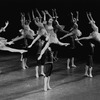 New York City Ballet production of "The Goldberg Variations" with Sara Leland, Karin von Aroldingen and Patricia McBride, choreography by Jerome Robbins (New York)