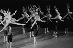 New York City Ballet production of "The Goldberg Variations" with Sara Leland, Karin von Aroldingen and Patricia McBride, choreography by Jerome Robbins (New York)