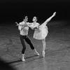 New York City Ballet production of "The Goldberg Variations" with Patricia McBride and Helgi Tomasson, choreography by Jerome Robbins (New York)