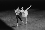 New York City Ballet production of "The Goldberg Variations" with Patricia McBride and Helgi Tomasson, choreography by Jerome Robbins (New York)
