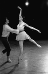 New York City Ballet production of "The Goldberg Variations" with Patricia McBride and Helgi Tomasson, choreography by Jerome Robbins (New York)