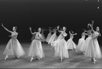 New York City Ballet production of "Serenade" with Christine Redpath, Susan Hendl and Merrill Ashley, choreography by George Balanchine (New York)